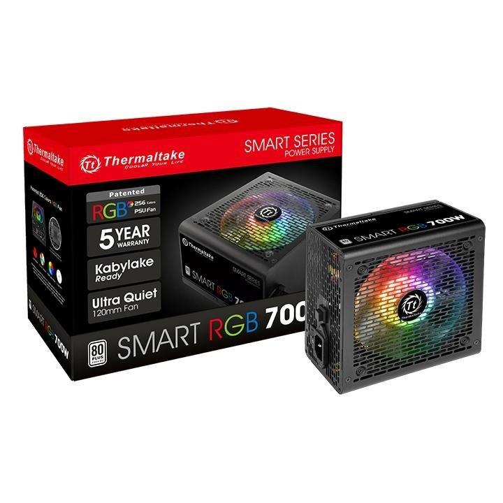 منبع تغذیه ترمالتیک مدل اسمارت آر جی بی با توان 700 وات Thermaltake Smart RGB 700W 80 PLUS Power Supply